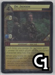 Dr. Jackson Spy for Apophis - Foil